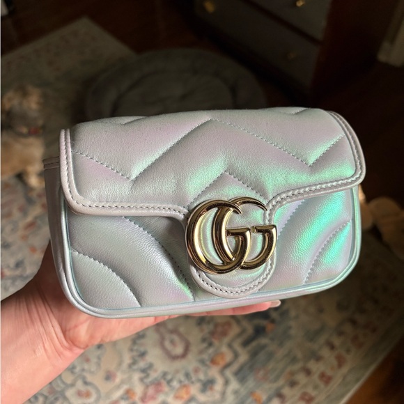 Gucci Mini Iridescent Marmont Bag - Picture 1 of 10